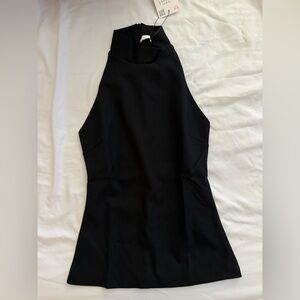 Zara Black Sleeveless Top